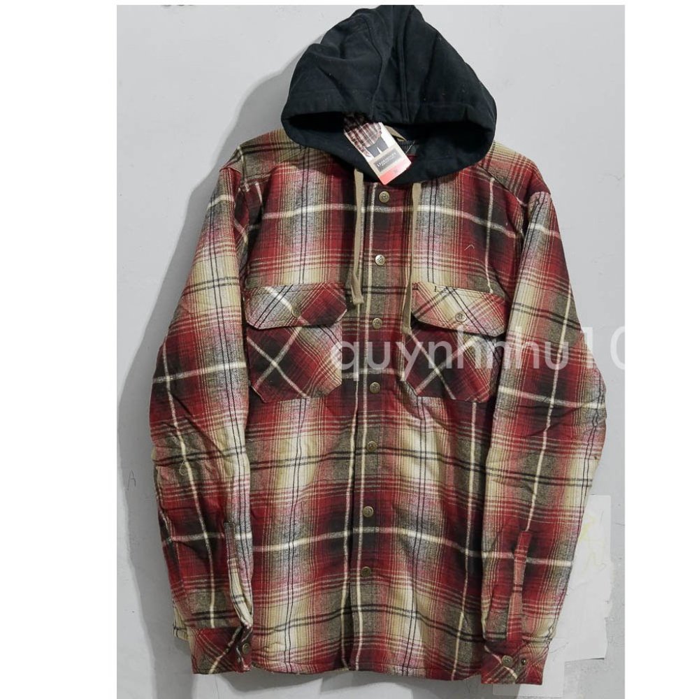 NWT Legendary Outfitters men shirt jacket in red - Picture 2 of 7